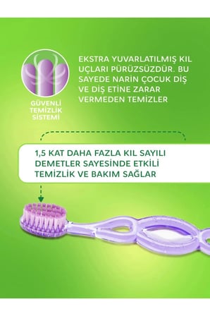 .Kids Ekstra Soft Diş Fırçası 3-7 Yaş