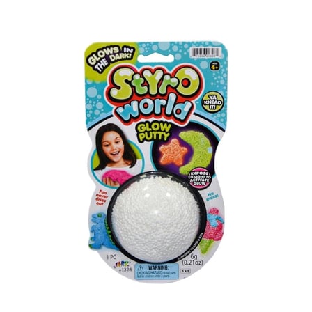 1328 Karanlıkta Parlıyor Glow Putty