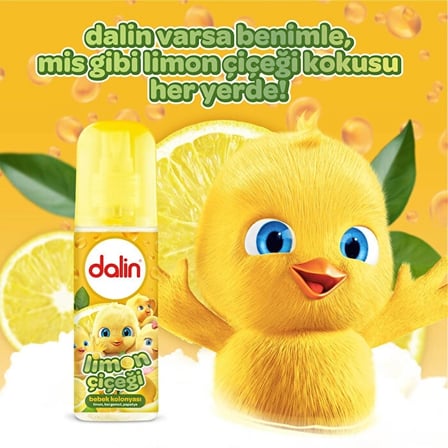 Sprey Bebek Kolonyası Limon Çiçeği 150 ml