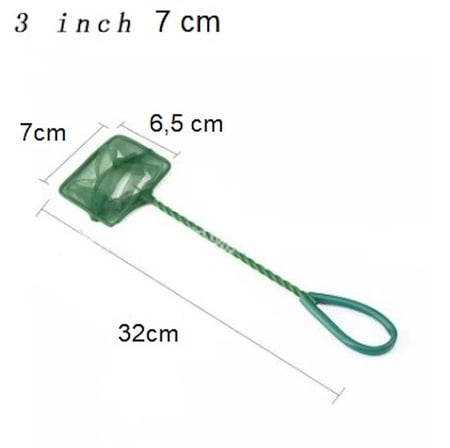 Akvaryum Balık Yakalama Kepçesi 3 inç 7 cm