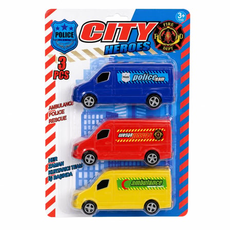 NZM-268 3'Lü Minibüs (Ambulans,Polis,İtfaiye)  NessiWorld adet fiyatıdır