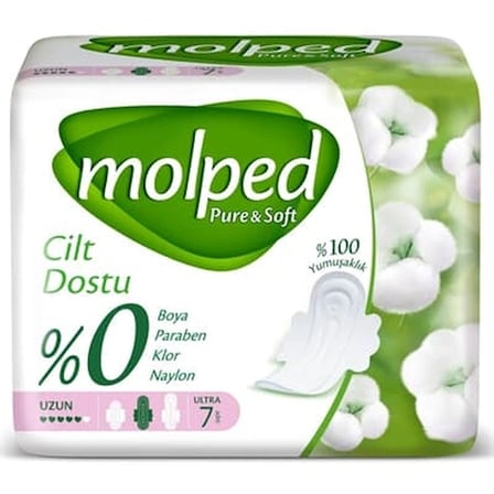 Pure&Soft Uzun Ped 7 Adet