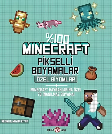 %100 Pikselli Boyamalar Özel Biyomlar