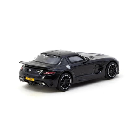 1/64 Model Araç Benz SLS AMG Coupé Black Series Black Metallic - Singapore Special Edition