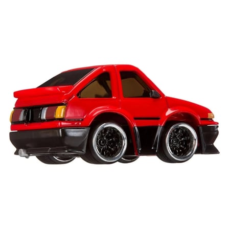 JDM Seri 2 1985-87 Model Araç GT-Apex AE86 - Siyah Kırmızı Araba