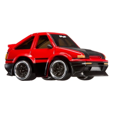 JDM Seri 2 1985-87 Model Araç GT-Apex AE86 - Siyah Kırmızı Araba