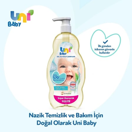Bebek Şampuanı 900 ml