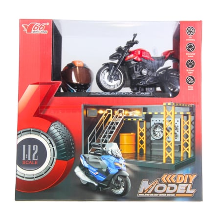 1/12 Motosiklet Ducati Street Fighter PB 3R Sesli