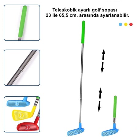 Minyatür Mini Golf Seti