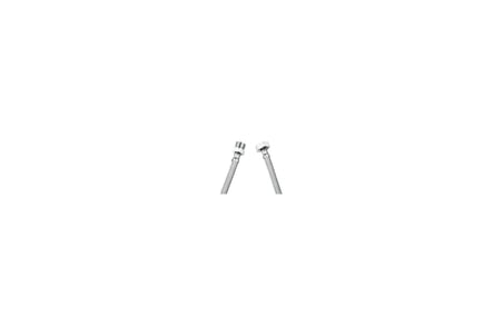 FEYZA YAPI 3/8X3/8 Nipelli Flex Hortum Bağlantı flexi dişi-erkek oynar rakor 50 CM