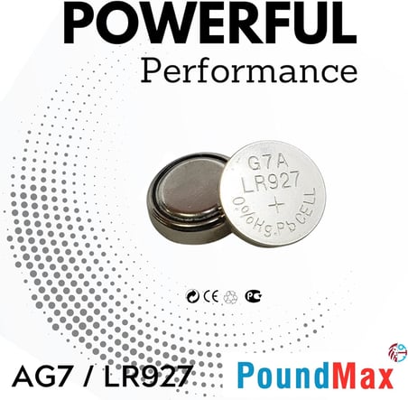 10x AG7, LR57, LR927, 395 1,5V Alkalin Pil Düğme Hücreleri, SR927, SR927W Saat oyuncakları, küçük elektronik cihazlar, saatler, araba anahtarları, uzaktan kumandalar, teraziler için