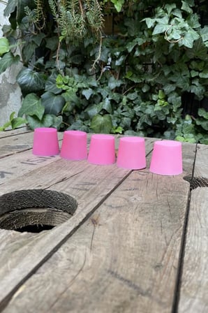 Pembe Granül Mum Boyası (20 gr)