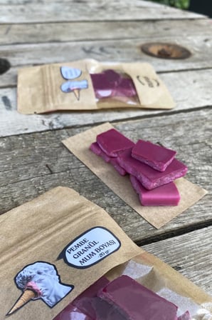Pembe Granül Mum Boyası (20 gr)