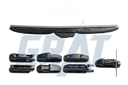 SİLECEK SÜPÜRGESİ RÜZGARLIKLI 45 CM 8 APARATLI
