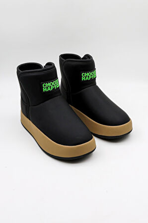 KristeBell İthal Özel Seri Kadın Ugg Bot KB2058 - Siyah - 36