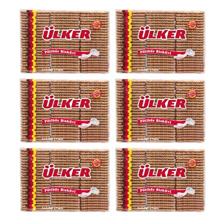 Ülker Pötibör Bisküvi 450 G x 6 Adet