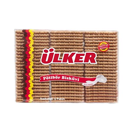 Ülker Pötibör Bisküvi 450 G x 6 Adet