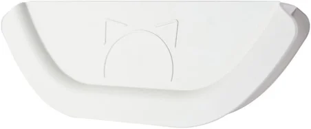 Ubtech C10 Pro Kameralı Otomatik Akıllı Kedi Tuvaleti için Aparat/Buffle, Kum Sıçratma Önleyici Aparat/Buffle