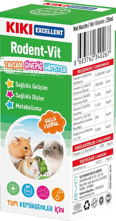 Kemirgen Rodent-Vit 25 ml. KG101