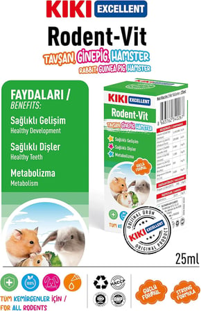 Kemirgen Rodent-Vit 25 ml. KG101