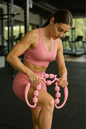 9 Tekerlekli Boyun Bacak Ayak Bel Masaj Aleti Çok Fonksiyonlu Manuel (2818)