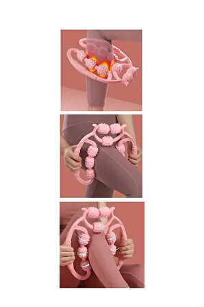 9 Tekerlekli Yoga Fitness Silindiri (Roller) (2818)