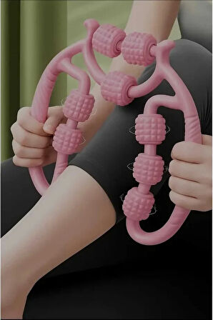 9 Tekerlekli Yoga Fitness Silindiri (Roller) (2818)