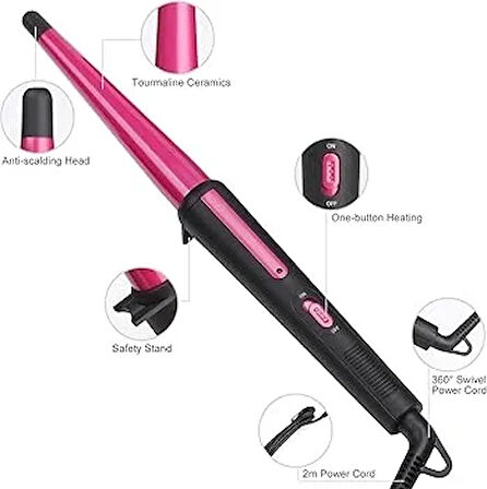 Profesyonel Konik Saç Maşası GW-7300 (2818)