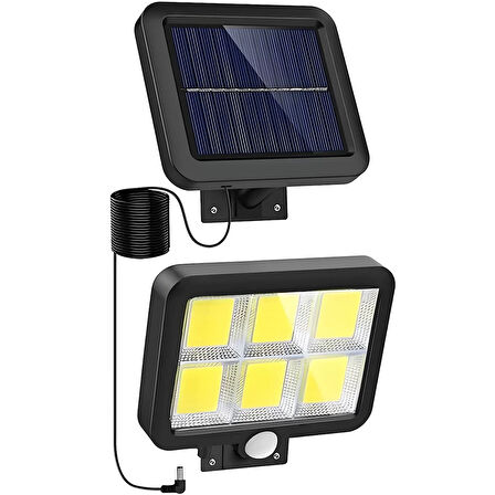Güneş Enerjili Hareket Sensörlü Bahçe Lambası SL-F100 (2818)