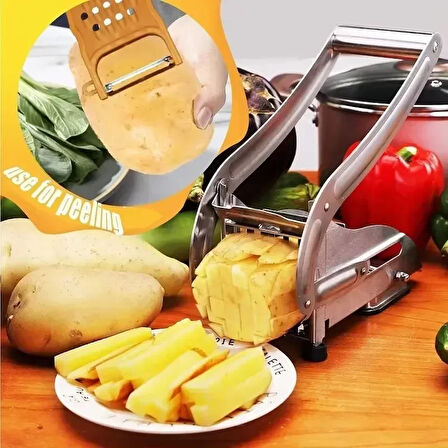 Pratik El Tipi Patates Dilimleyici (2818)