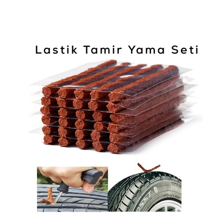50PCS LASTİK TAMİR - YAMA FİTİLİ (2818)