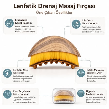 KUTULU LENF DRENAJ YÜZ BOYUN MASAJ - ÇOK AMAÇLI FIRÇA LEOPAR DESENLİ (2818)