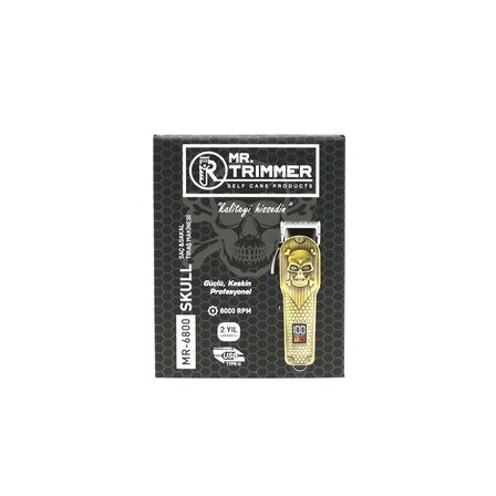 SAÇ - SAKAL KESME TRAŞ MAKİNESİ AYARLANABİLİR BIÇAK - 0,1MM-0,5MM 8000RPM 6 FARKLI KESİM MR-6800 (2818)