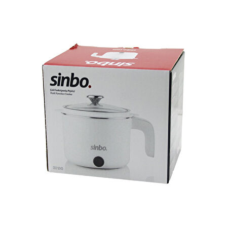 ELEKTRİKLİ FONKSİYONLU PİŞİRİCİ ÇELİK TENCERE 800ML 400W BUHARDA PİŞİRME APARATI CAM KAPAK SCO-5043 (2818)