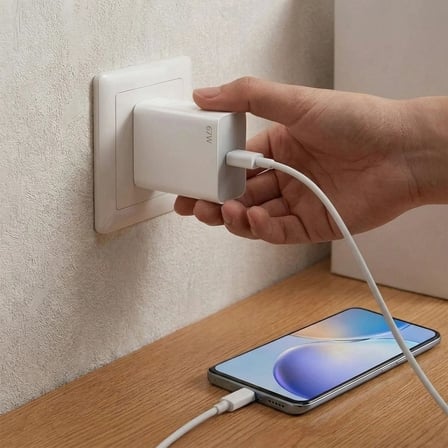 67W Hızlı Şarj Adaptörü USB to Type-C – PD Destekli, Akıllı Hızlı Şarj Başlığı, Güvenli Güç Adaptörü (2818)