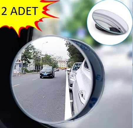 Çerçevesiz  Ayarlanabilir Kör Nokta Aynası 2 li (2818)