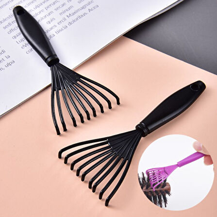 Pratik Saç Fırçası ve Tarak Temizleme Aparatı 2 Adet (2818)