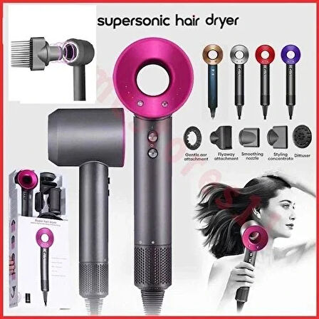 Leafless Hair Dryer 4 In 1 Saç Kurutma Makinası 3 Kademe (2818)