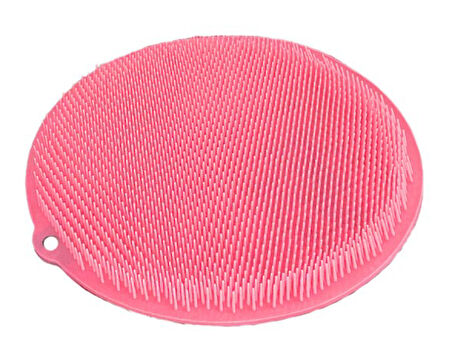 Yuvarlak Vantuzlu Banyo Sırt Kese Matı 26 cm (2818)