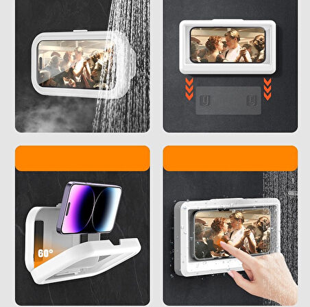 Su Geçirmez Hareketli Telefon Tutucu Stand (2818)