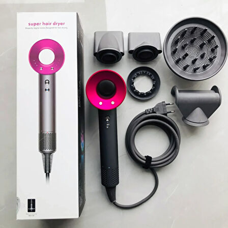 5 In 1 Profesyonel Saç Şekillendirici Fırça Taraklı Kurutma Fön Makinesi 1000 Watt (2818)