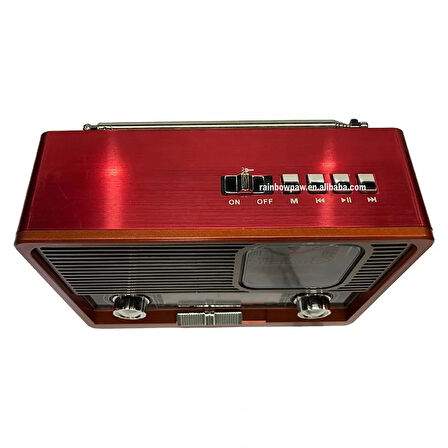 Nostaljik Radyo Yage Yg-892 Nostaljik Radyo Bluetooth Fm Usb (2818)