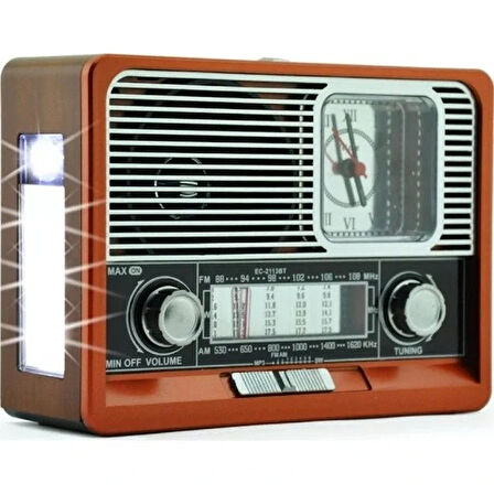 Nostaljik Radyo Yage Yg-892 Nostaljik Radyo Bluetooth Fm Usb (2818)