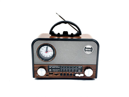 Nns NS-6697BT Taşınabilir Bluetooth Nostaljik Radyo (2818)