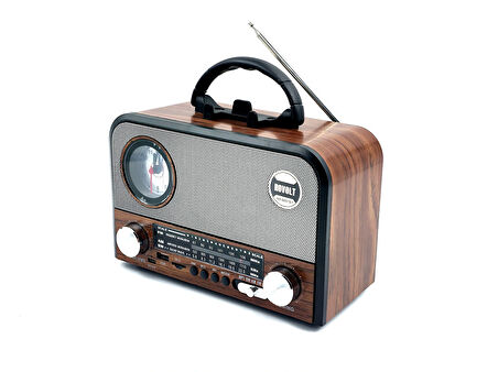 Nns NS-6697BT Taşınabilir Bluetooth Nostaljik Radyo (2818)