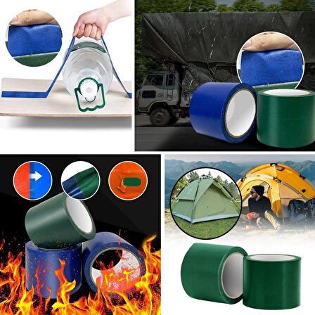 5 cm x 5 mt. Yapışkanlı  Çadır Tente Hortum Tamir Bandı (2818)