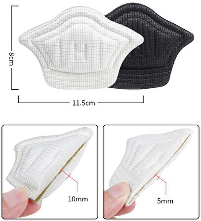 Taç Şekilli 10 mm Topuk Daraltma ve Vurma Önleyici (2818)