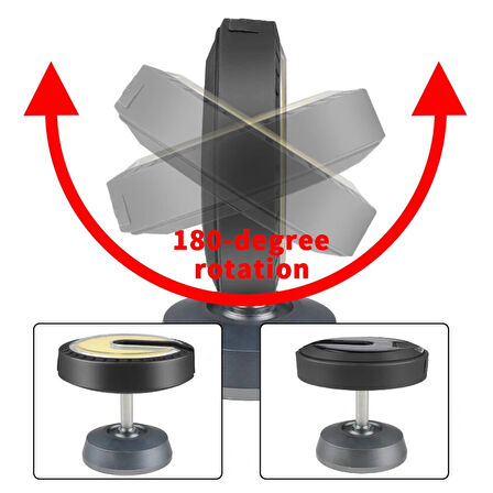 25 WATT USB - TYPE-C GİRİŞLİ COB LEDLİ TEK YÖNLÜ 180 DERECE SOLAR ÇALIŞMA LAMBASI (2818)