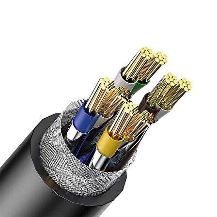 CAT7 KABLO 24AWG CCA 305 METRE SİYAH  PMCAT7305 (2818)