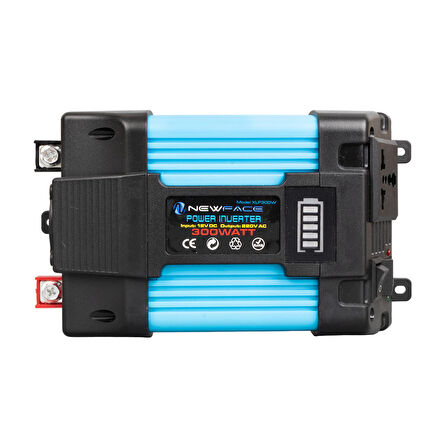 12 VOLT 300 WATT MODIFIED SINUS POWER INVERTER XLF300W (2818)